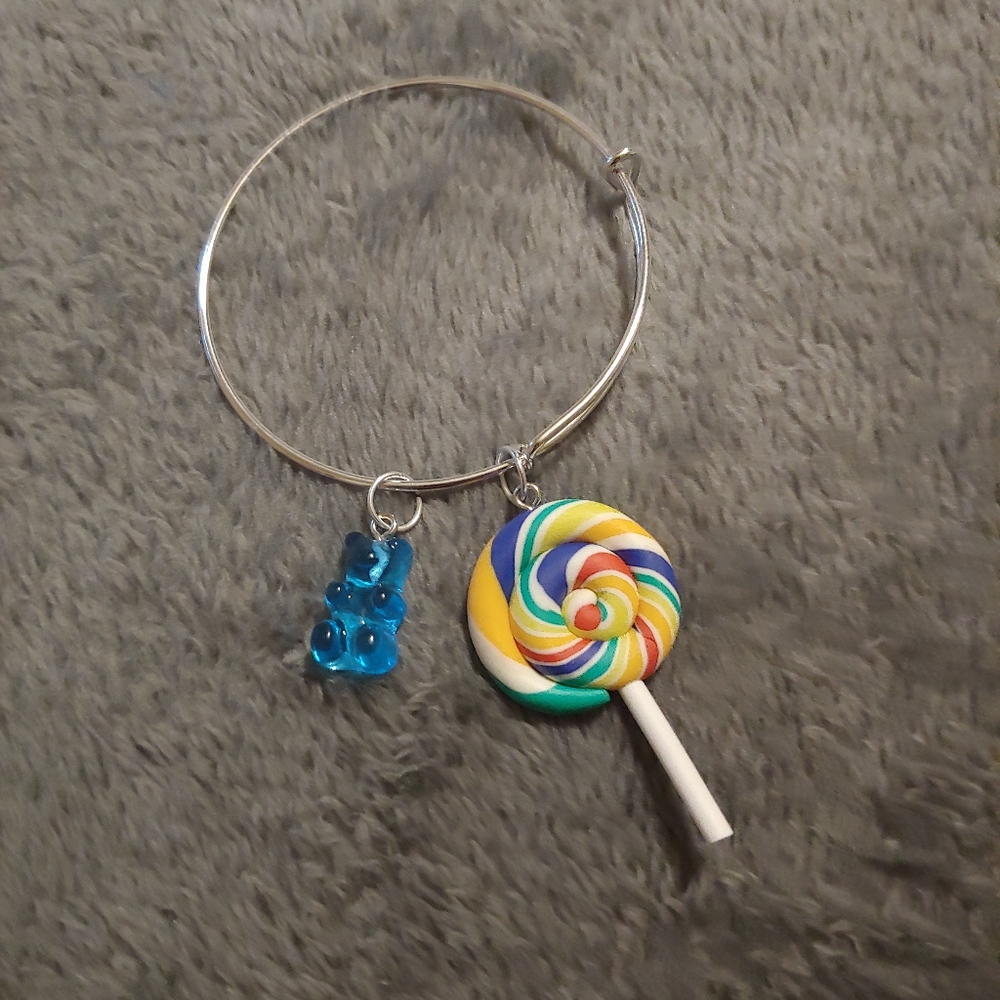 Lollipop Gummy Bear Bracelet